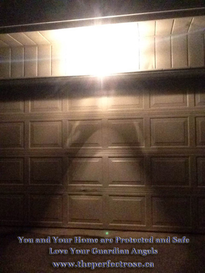 Psychic Reading Miracle Showing Angel Protecting a Home